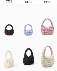 Cos雲朵包代購，上圖micro size $550, mini size $650