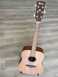 Ibanez acoustic guitar with Fender guitar stand