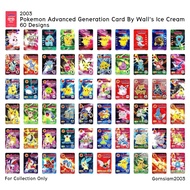2003-Wall Pokemon card Ice Cream wall's Advanced Generation