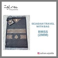 Sejadah Travel with Bag | Sejadah Madinah | Travel