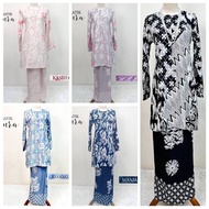 Kurung Batik Kurung Batik Azura  XS-3XL (Kurung Silk/Kurung Sutera/Kurung Plus Size/Kurung Sutera Do
