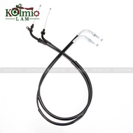 SALE Motorcycle Clutch Cable Throttle Cable Line Wire Fit for Yamaha XVS400 XVS650 Drag Star 400 XVS