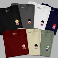 Goku Pixelo Anime T-Shirt - Tshirt 90s dragon retro Anime & Game/ tee