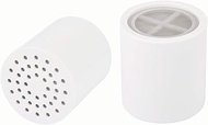 Shower Filter Replacement Cartridge (2 Pack), 15 Stage Shower Head Filter Refill Cartridge, for Hard Water Chlorine Heavy Metal Impurity, Improve Skin Hair, Fit Any Similar Design Shower Water Filter