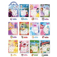 Princess Disney Nail Stickers for kids children