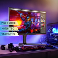 AOC 快速液晶 电竞显示器  240Hz 1ms灰阶响应 小金刚升级款 广色域 升降旋转 24.5英寸 25G3ZM