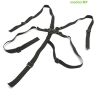 MOCHO Baby Durable Pushchair High Harness 5-Point Belts Strap Security Points Black Stroller