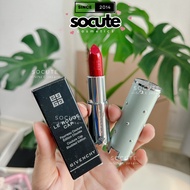 Giive.enchy Le Rouge lipstick color 333 L’interdit Minisize 1.5g/ Fullsize + Mint Green Lipstick Cas