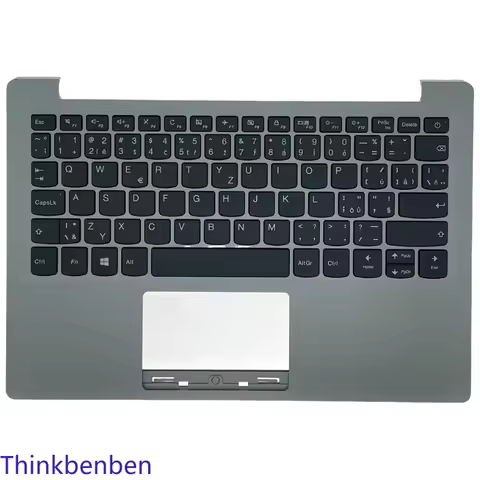 CZ Czech Mineral Gray Keyboard Upper Case Palmrest Shell Cover For Lenovo Ideapad S130 11 130S 11IGM