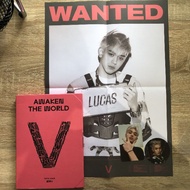 !! !! Lucas set awaken the world wayv album