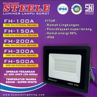 LED SPOTLIGHT/ FLOOD LIGHT 300/ 500WATT WHITE FH-300/500 STEELE
