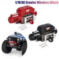 Wireless Winch for 1/10 RC Crawler Car TRX4 TRX6 Axial SCX10 Wrangler CC01 TF2 D90 YK4082 ZP1001 900