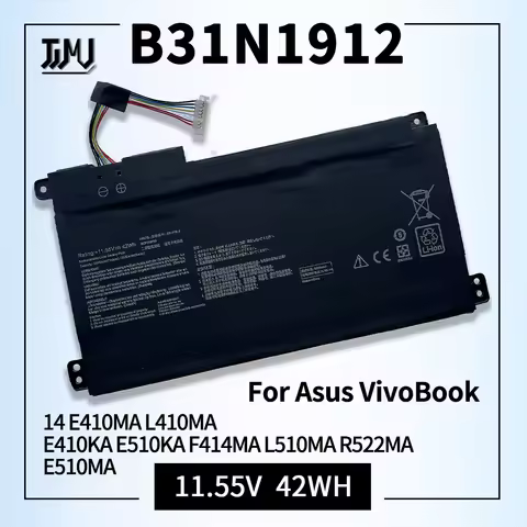 42Wh B31N1912 C31N1912 Laptop Battery Replacement for ASUS VivoBook 14 E410MA L410MA F414MA E510MA E