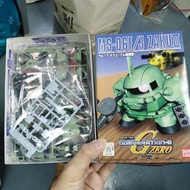 Gundam 高達 SD MS06F J ZAKU 紅 BANDAI GF ZERO