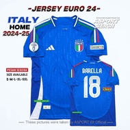 Italy HOME EURO 2024 2025 FOOTBALL JERSEY ITALY JERSEY HOME 24 25 GO