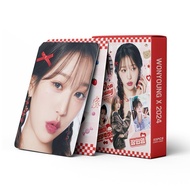 Own Homemade 55 Sheets Wonyoung Photocards IVE Members Zhang Yuanying Support KPOP Merchandise LOMO 