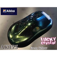 AIKKA 855 GREEN BLUELUCKY CRYSTAL AUTOMOTIVE 2K CAR PAINT