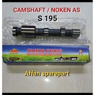 MESIN CAMSHAFT DONGFENG S 195 - S 1100 DIESEL ENGINE CRANKSHAFT/ ORIGINAL DONGFENG