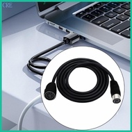 CRE 7Pin DIN Male to Female Extension Cable Adapter Cable for TV Receiver Projector Camcorder Cable 