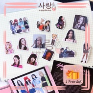 93pcs BLACKPINK《BORN PINK》Stickers No Repeat Set with FREE GIFT Collection Kpop Jennie Rose Jisoo Li