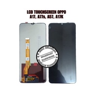LCD TOUCHSCREEN OPPO A17 A77s A57 A17K BLACK ORIGINAL