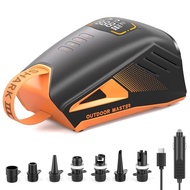 OutdoorMaster Shark 3 20PSI 74Wh Rechargeable Sup Air Pump Electric - 5MIN Fast Inflation - Auto-Off