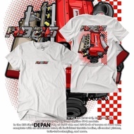 fashion Machine 2025 Rb26 Jdm Legend Engine T-shirt Rb26 Gtr Skyline Car T-shirt