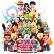 ตัวต่อของเล่น One Piece Wano Kuni บท Luffy Zoro Chopper & Yamato