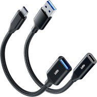 iOttie USB C to A Adapter Pack, A to C and C to A Adapter, 2 Pack of High-Speed Data Transfer Adapte