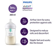 [New] Philips Avent Natural Response Baby Bottle with Airfree Vent 1m+ SCY673/01 9oz/260ml