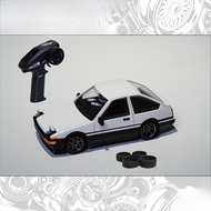 Mini BMRX-FLD 1/28 Rear Drive Drift Car RC Remote Control Model Car Compatible with JingShang AE86 C