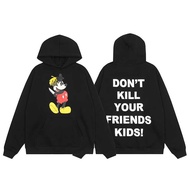 REVENGE Mickey Limited XXXtentacion Performance Tour Commemorative Style Hooded Jacket Hoodie Sweats