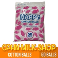 Happy Cotton Balls 50 Balls