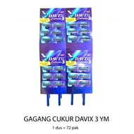 (24pcs) davix extreme 3 YM razor handles
