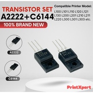 A2222 + C6144 Transistor (1 SET) for Epson L110 L120 L210 L111 L211 L220 L130 L350 L355 L300 etc.