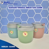 SINGLE PLASTIC BOX MERLIN WITHOUT SAMIR FOOD BOX MERLIN ROUND BOX