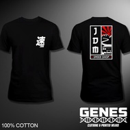 JDM Japanese Racing Car design logo JDM Speedshop New trend Men Women t shirt ed031-2