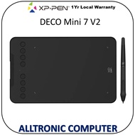 XP Pen Deco Mini7 V2 Drawing Tablet / Deco Mini 7 V2 / Singapore Authorised Reseller (XPPen /XP-Pen)