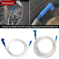 HOTWIND 1.2m/2m Car Brake Fluid Oil Changer Emptying Pump Exchange Tool Connector Oil Pumping Pipe A