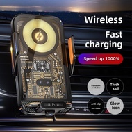C05 Fully Automatic Phone Holder Car Wireless Charger 66w Car Charger Fast Charging Magnetic Mobile 