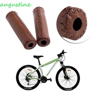 AUGUSTINE Vintage Bicycle Grips Brown Bicycle Parts Road Bike Handlebars Cover City Bike Mountain Bike Retro Cycling Grip