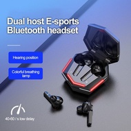 Gaming Earphones TWS Wireless Buletooth 5.0 Headphone Bass Sound Headsets 60ms Low Latency Gamer Ear