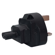 [lzdxwcke3pu] UK to C7 Conversion Adapter UK Converter with Fused Protection 13 250V UK Male to IEC3
