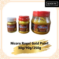 Nicora Royal Gold Paint (Water-based) for statues/wood/sculpture