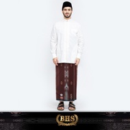 Sarung BHS Excellent Gold Motif E57 JGH Coklat Tua 02