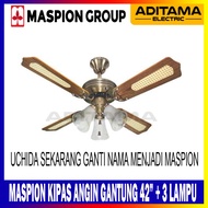 MASPION 42-inch 3-LIGHT HANGING CEILING FAN MCF-42 MCF42