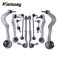 10PCS Front Suspension Lower Forward Rearward Ball Joint Control Arm Kit for BMW 7 E60 E61 745i 745L