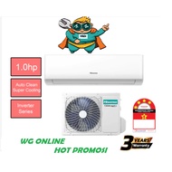 HISENSE 1.0HP AI10KAGS R32 Inverter Air Conditioner AI-10KAGS | Air Cond | Penyaman Udara
