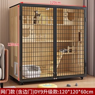 Gongjue Pet Cage Net Cat Villa Cat Condo Cage Extra Large Cat House Apartment
