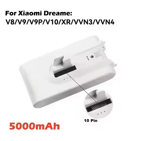 For Dreame V8 V9 V10 V9P V9B XR VVN3 VVN4 25.2V Lithium ion Battery Handheld Cordless Vacuum Cleaner
